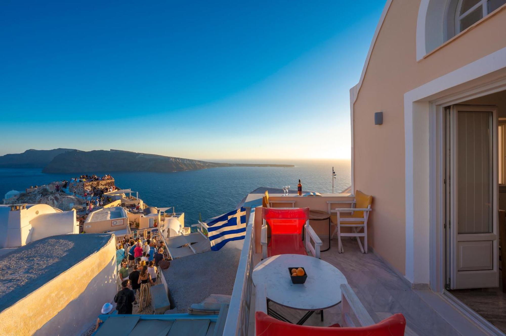 אויה Sole D'Oro Sunset & Caldera View Grand Suite מראה חיצוני תמונה